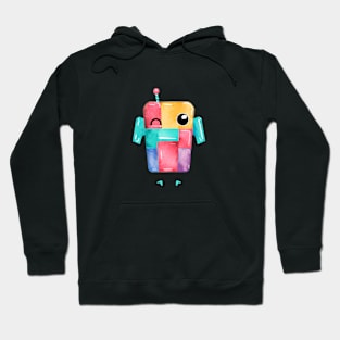 Cubist Cutie Bot Hoodie